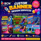 BCN Promo Website Banner Design (x2) – product image 2 of 12