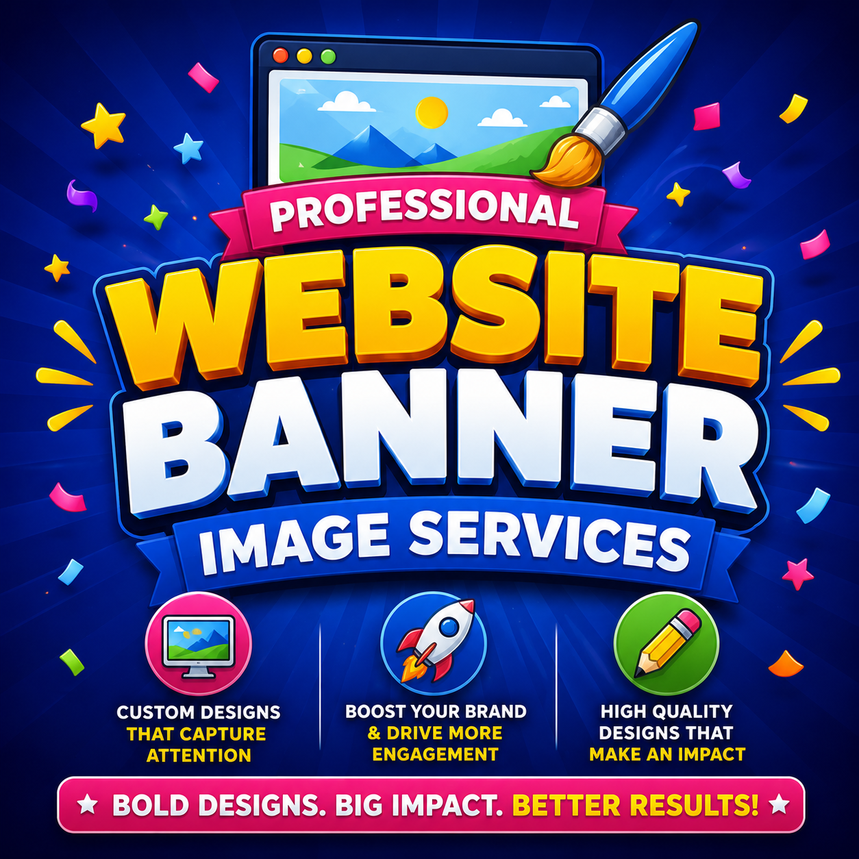 BCN Promo Website Banner Design (x2)