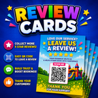 BCN Promo A6 Review Cards – Double Sided