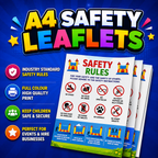 BCN Promo Safety Leaflets – A4 Single Sided (500)
