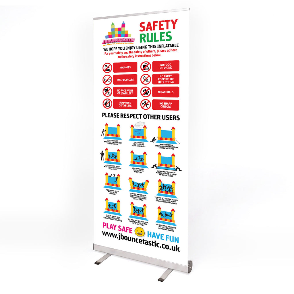 BCN Promo Pop-Up Safety Banners – product image 2 of 4