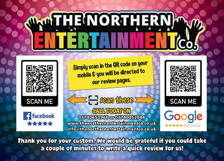 BCN Promo A6 Review Cards – Double Sided – product image 6 of 9