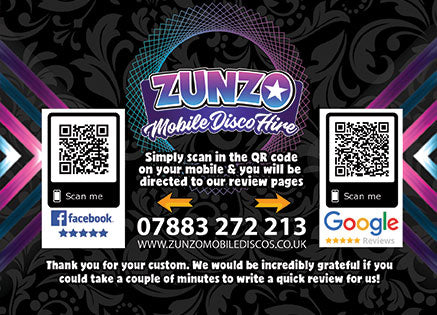 BCN Promo A6 Review Cards – Double Sided – product image 7 of 9