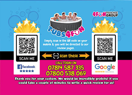 BCN Promo A6 Review Cards – Double Sided – product image 9 of 9